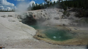 Green Dragon Spring at Yellowstone National Park  by  jsj1771 