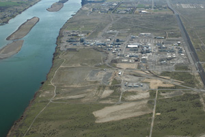 The 300 Area of the Hanford Site near Richland, Washington.