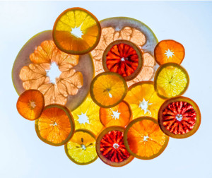 citrus slices by Roy Kaltschmidt, LBNL