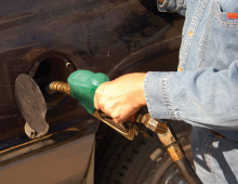 refueling a car with biodiesel. image from Flickr CC United Soybean Board