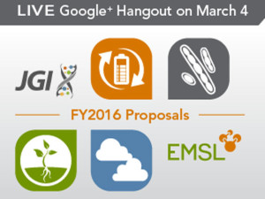 JGI-EMSL G+ Hangout graphic