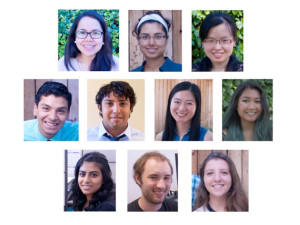 JGI 2015 summer interns headshots