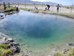 Great Boiling Spring in Nevada by Brian Hedlund