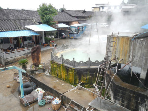 Gongxiaoshe Spring, China by Brian Hedlund, UNLV