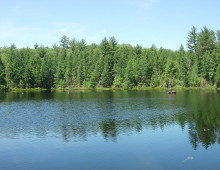 Trout Bog Lake WI by emoody Wikimedia Commons