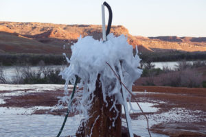 The newly discovered CRISPR-CasY system was found in bacteria from deep underground at Crystal Geyser in California. (Jill Banfield, UC Berkeley)