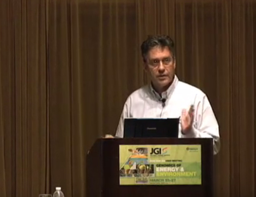 Rod Wing at the 2009 DOE JGI Genomics of Energy & Environment Meeting