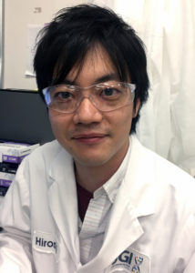 Hiroshi Otani, postdoc in Sam Deutsch's Synthetic Biology group