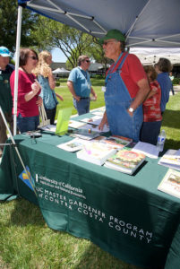 UC Master Gardeners at JGI SWELL Fair