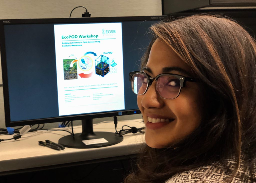 JGI postdoc Vega Shah