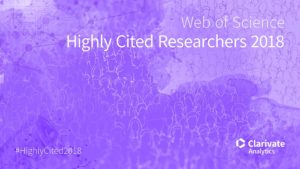 2018 HCR Clarivate Analytics