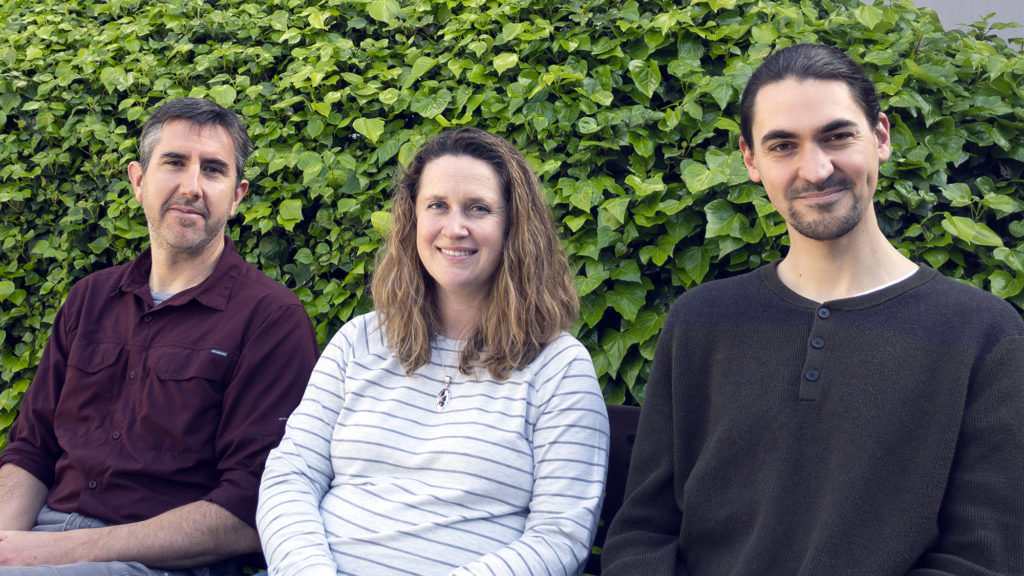 Left to Right: Rex Malmstrom, Emiley Eloe-Fadrosh, and Simon Roux.