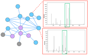 GNPS compilation of spectral libraries