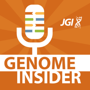 Logo of Genome Insider, podcast of the Joint Genome Institute