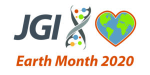 JGI Earth Month graphic orange 1000