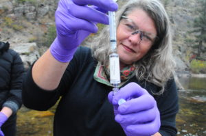 Rebecca Daly, microbiologist at Colorado State University, Fort Collins. (Massie Ballon)