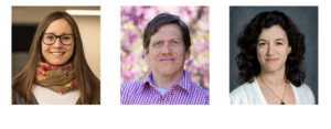 (left to right) Kathleen Greenham of the University of Minnesota, Matthias Hess of the University of California, Davis and Kristen DeAngelis of University of Massachusetts-Amherst,
