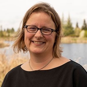 Jennifer Pett-Ridge, senior staff scientist and leader of the Environmental Isotope Systems Group at Lawrence Livermore National Lab, in Livermore, CA. (Jacob Long)
