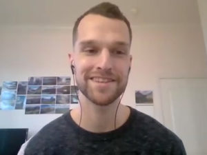Nick Reichart, Montana State University graduate student and 2020 SCGSR fellow